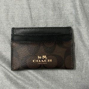 Coach card holder
